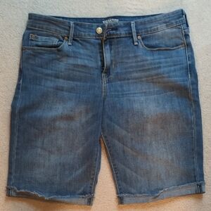 Signature by Levi Strauss Blue Denim Jean Shorts